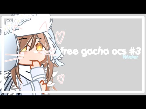 FREE OCS! ☁️🍃 {Offline and Online Codes} (gacha club) 