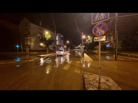 Dezastru dupa furtuna la Timisoara