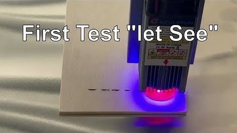 How to set up your SCULPFUN S9 with LightBurn & make your 1st laser cut!