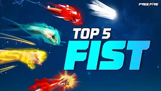 Top 05 Best Fist Skin In Free Fire Battlefield | Free fire ke 5 सबसे अच्छे Fist Skins screenshot 5