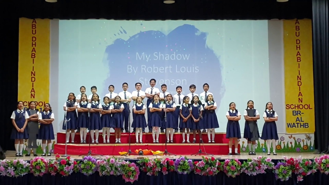 Choral Recitation || Grade 3K || My Shadow || ADIS WATHBA - YouTube