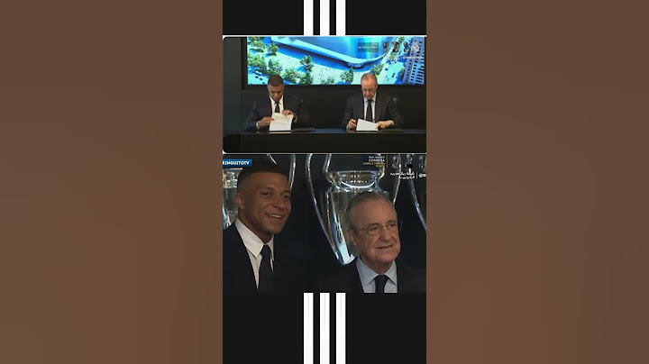 La présentation de Kylian Mbappé au Real Madrid !