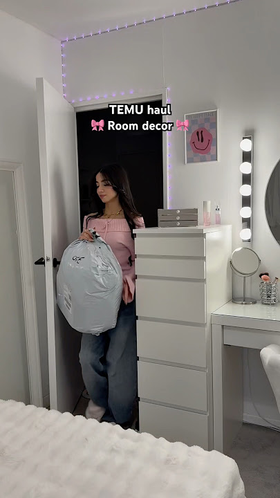Room decor from Temu ✨🎀💖 #temuhaul #roomdecor #roomtour