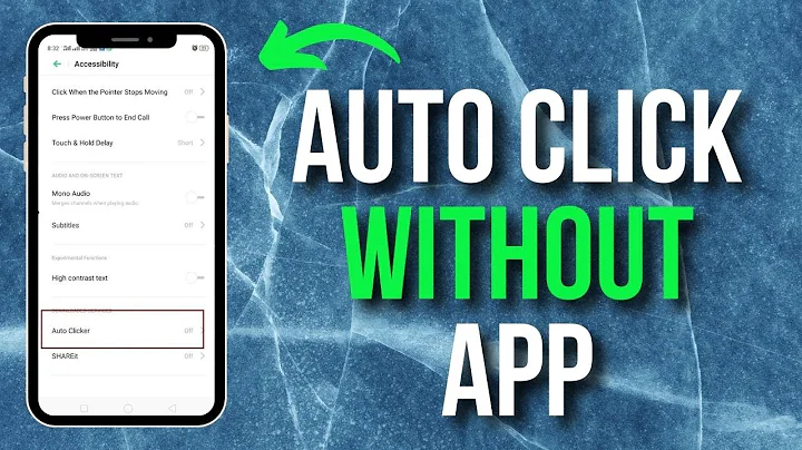 How to Auto Click on Mobile without App (Iphone/Android)