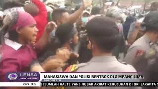 Ricuh Lagi, Aksi Demo Penolakan UU Cipta Kerja Di Gorontalo