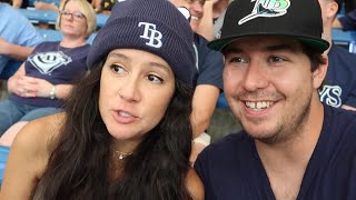 IT HAPPENED at The Rays baseball game!