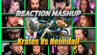 Kratos Vs Heimdall God Of War Ragnarok Reaction Mashup