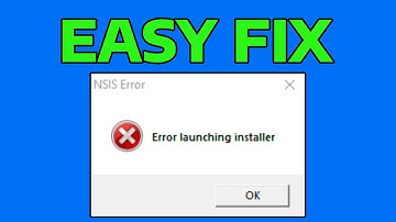 How To Fix NSIS Error Launching Installer in Windows