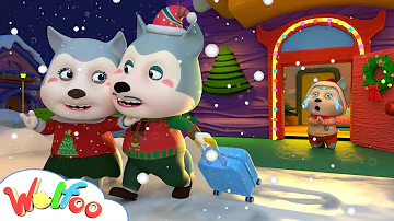 Don't Leave Wolfoo, Mommy! Daddy!!! 🎅 ⛄️ Wolfoo Kids Stories About Last Christmas@WolfooKidsSongs