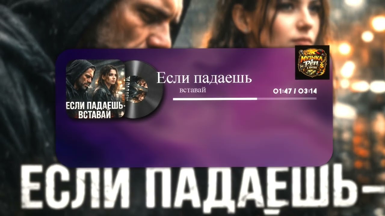 Если падаешь — вставай | Жизненный рэп про путь, боль и силу