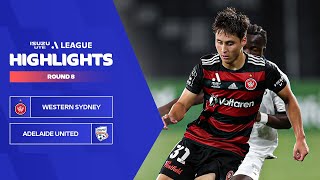 Western Sydney Wanderers vs Adelaide United Highlights | Round 8, 2023\/24 season