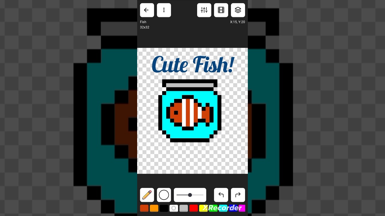 draw a fish in 10Seconds! 