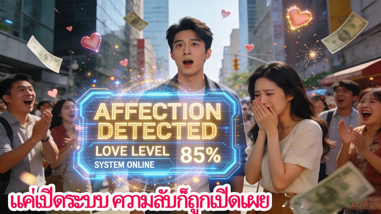 ระบบบอกว่าเธอแอบชอบผม! ชายหนุ่มเปิดระบบตรวจจับความรู้สึก ก่อนรู้ความจริงที่ทำเอาช็อกทั้งเมือง