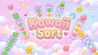 Kawaii Sort: Bubble Friends Gameplay Android Mobile