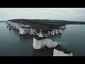 Old harry rocks  cinematic zoom