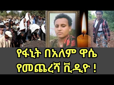 የ ፋኖ በአለም ዋሴ የመጨረሻ ቪዲዮ Bealem Wase Amhara Region