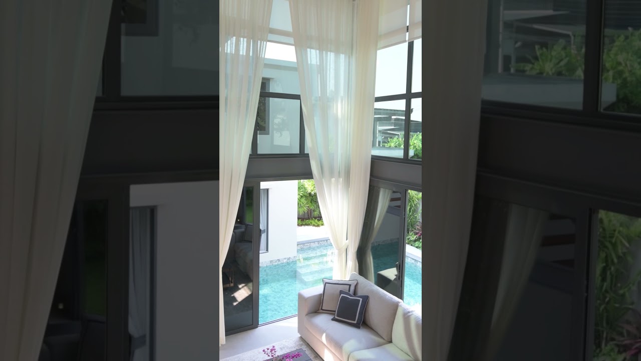 POOL VILLAS FOR SALE NEAR BOAT AVENUE CHERNGTALAY | PHUKET - THAILAND | POWERED BY SOLAR PANELS