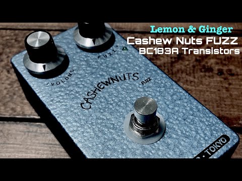 Lemon & Ginger  CASHEW NUTS FUZZ BC183L