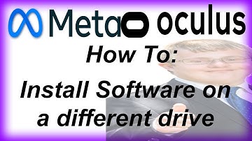 [NEW] How to Install Oculus/Meta Software On A Different Drive [2024+]