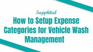 How to Setup Expense Categories for Vehicle Wash Management screenshot 4