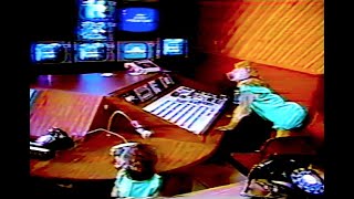 Baboons take over Sports Control (SD) - from TBS Blooper Reel