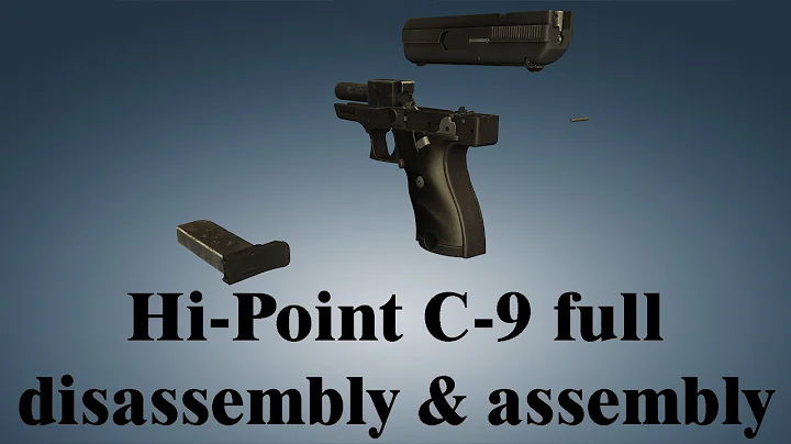 Hi-Point C-9: full disassembly & assembly | World of Guns