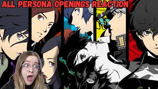 WHAT IS PERSONA? | First time reaction to ALL of the Persona Openings (1996-2024)