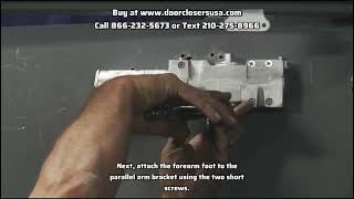 Design Hardware 416 Door Closer Installation - Parallel Arm Mount (Grade 1 Commercial)