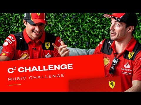 2023 C Challenge | Music Challenge with Charles Leclerc and Carlos Sainz