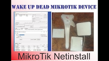 Wake Up Dead MikroTik | Restore, Upgrade, Downgrade RouterOs | MikroTik Netinstall