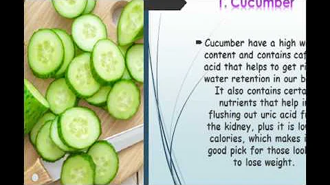 5- Diuretic Foods That Can Help You Lose That Water Weight!