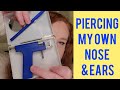 Piercing My Own Nose & Ears