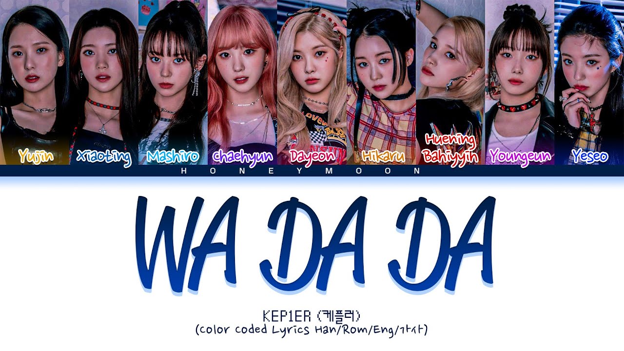 Kep1er участницы имена. Wadada kep1er обложка. Wa da da kep1er обложка. Dayeon kep1er wa da da. Wadada обложка.