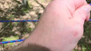 Arbor Knot,  Compound Trucker's Hitch Tarp Line,  and My Favorite Rope Wrapping Method
