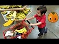 Kid Grocery Shopping and Learning Foods Fruits and Vegetables - Toys Explorers Family Fun for Kids