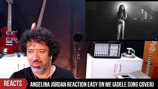 ANGELINA JORDAN | EASY ON ME (ADELE) | Music Producer REACTION