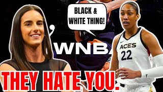 A'ja Wilson HATES Caitlin Clark's WNBA FAN EXPLOSION! Says \\
