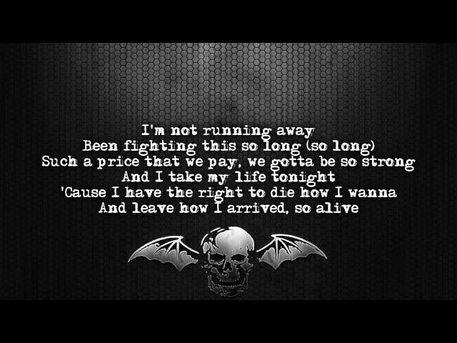 Avenged Sevenfold - Brompton Cocktail [Lyrics on screen] [Full HD] class=