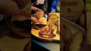 Burger Time in the Woods 💪🤠🔥#campfire