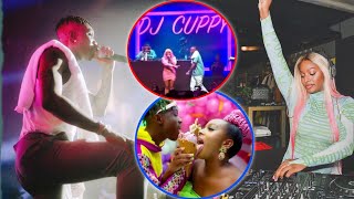 DJ Cuppy surprised Zlatan on stage and settled their beef....
