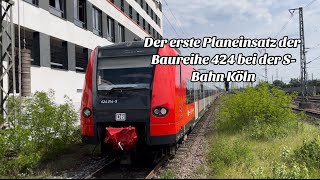 Der erste Einsatz der BR 424 bei der S-Bahn Köln | zwrhnsg