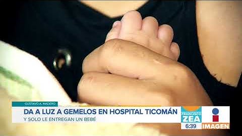 Mujer da luz a gemelos, solo le entregan a uno | Noticias con Francisco Zea