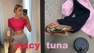 Рецепт сэндвича SPICY TUNA | как есть и не толстеть | Milan vlog 2