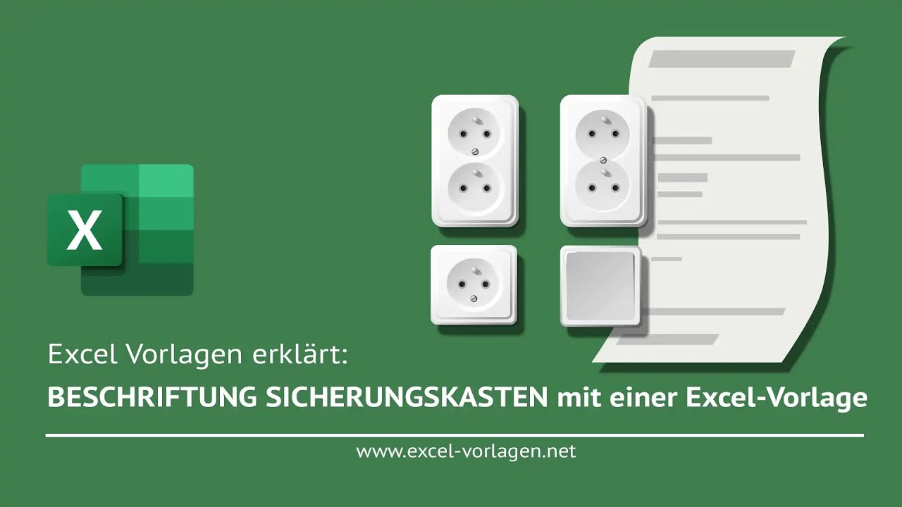 Excel Vorlage Beschriftung Sicherungskasten Vordruck Pdf 🔌 Sicherungskasten beschriften – Kostenlose Excel-Vorlage erklärt