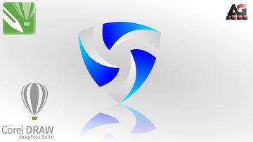 Shield logo making in Corel Draw