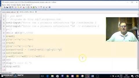 Scilab - Programação - Video 2