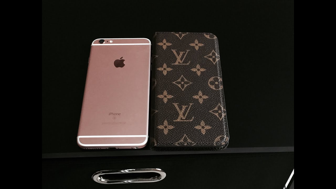 LOUIS VUITTON IPHONE 6s Plus Folio Case! - YouTube