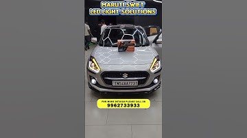 Maruti Swift LED Light Solutions | Swift Headlight Projector | Swift Modification | Swift LED Lights