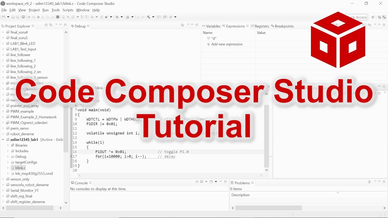 code-composer-studio-tutorial-youtube