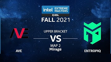 CS:GO - Entropiq vs. AVE [Mirage] Map 2 - IEM Fall Closed Qualifiers 2021 - CIS